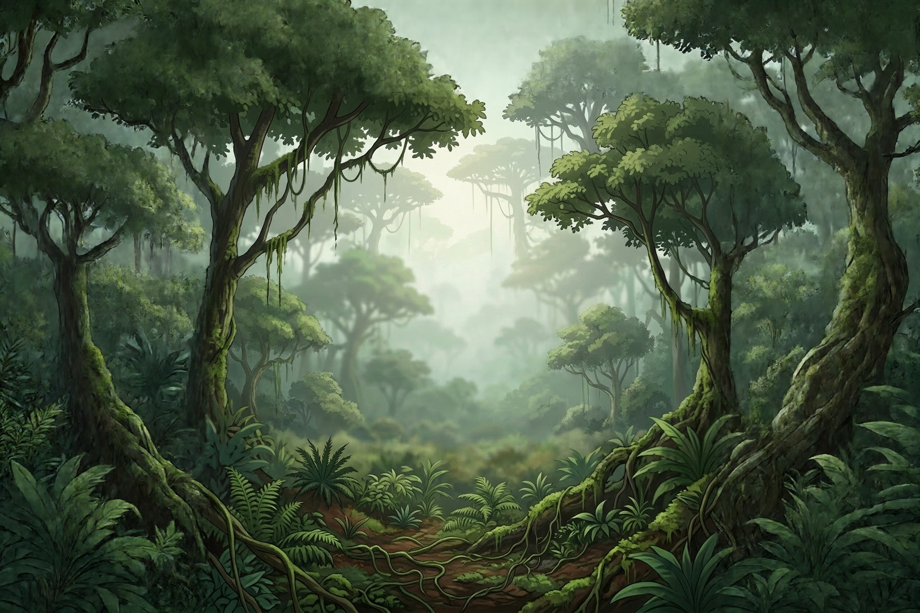 Far background
